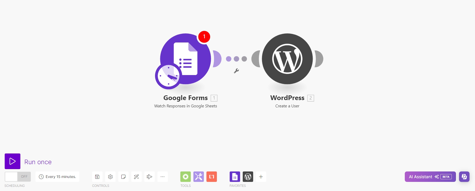 透過Google試算表於WordPress建立用戶帳號