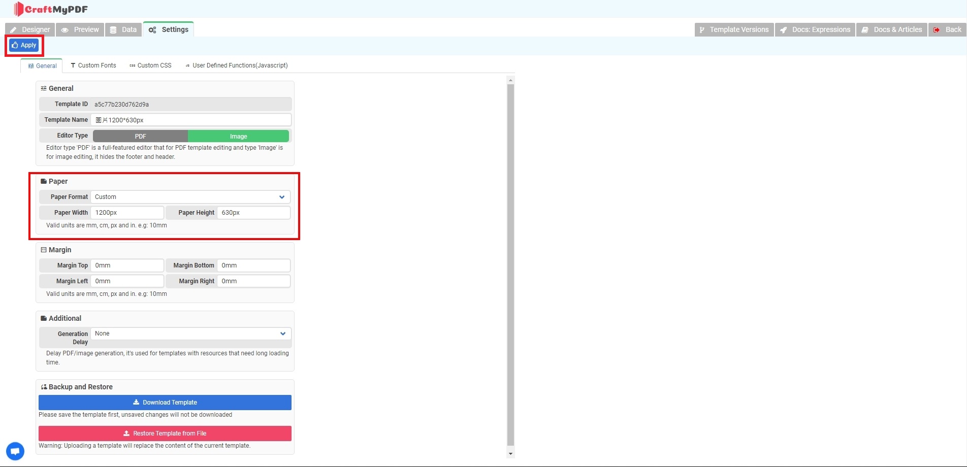 透過LINE小秘書,自動生成指定尺寸的圖片